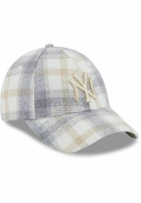 New Era 9FORTY PLAID NEW YORK YANKEES - Cap - grey