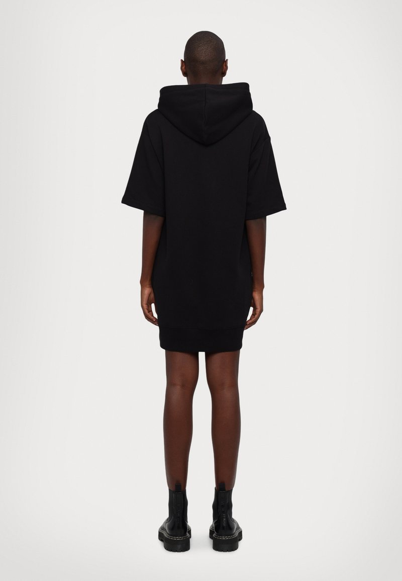 MICHAEL Michael Kors CLASSIC HOODIE DRESS - Jersey dress - black - Zalando