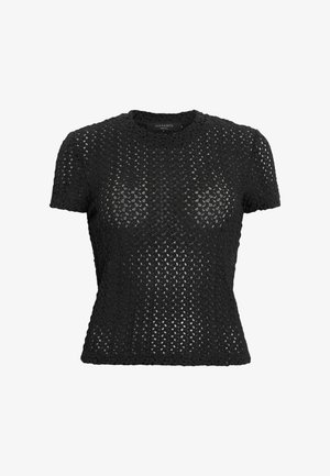 AllSaints KARMA STEVIE TEE - T-shirt basic - black