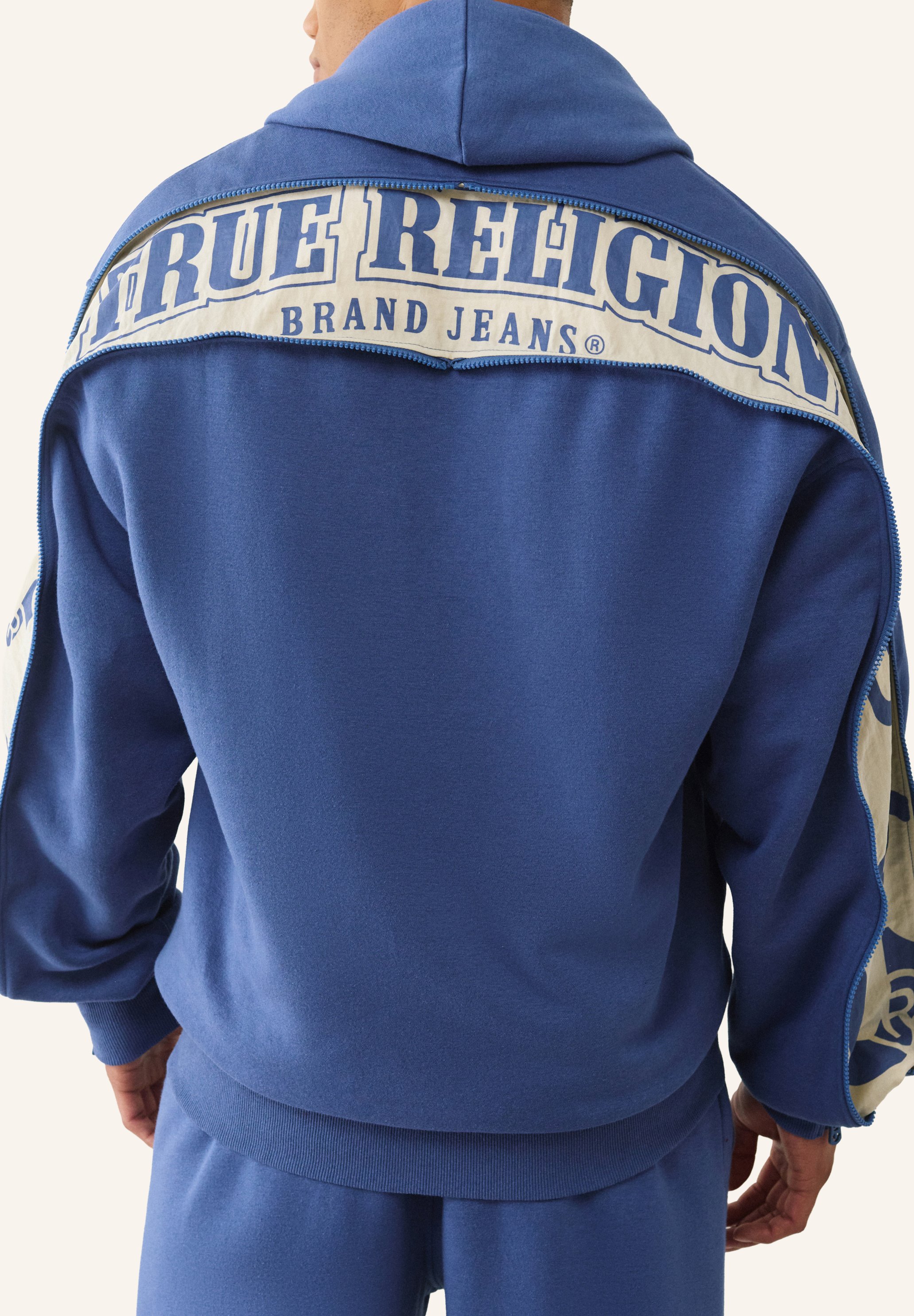 True Religion ZIP-UP - Hoodie - navy/dark blue - Zalando