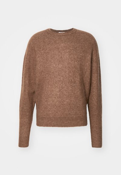 Filippa K FLUFFY HAMMER SLEEVE - Džemper - mocha