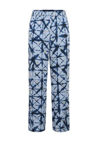 CUMINGO DITTEMARIE - Trousers - blue batik
