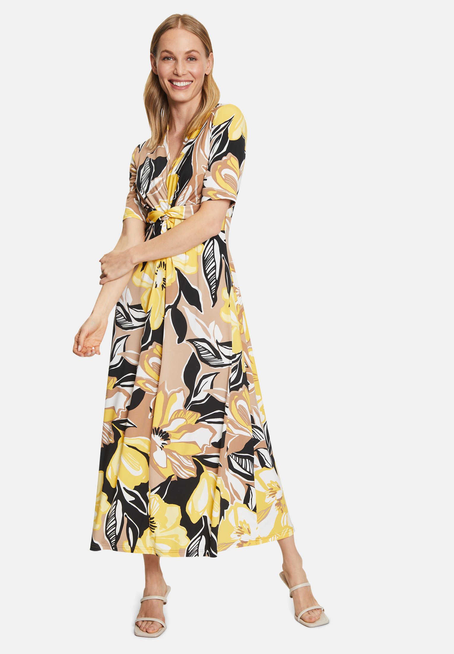 Betty Barclay Maxikleid - camel yellow/braun - Zalando.de