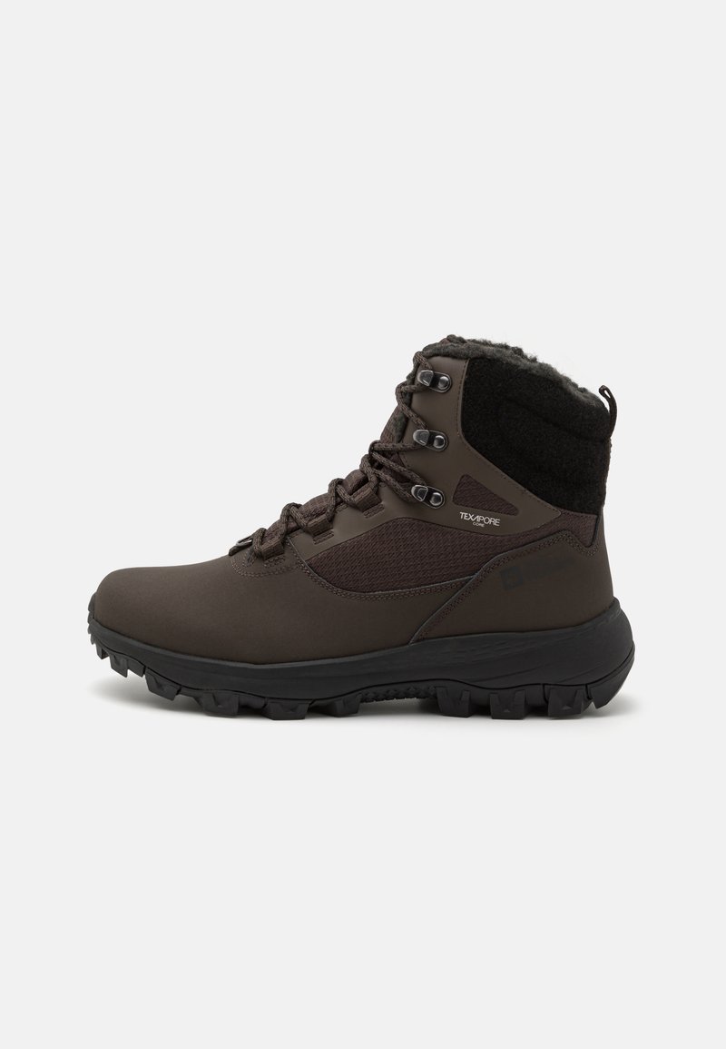 Jack Wolfskin EVERQUEST HIGH - Stivali da neve  - cold coffee