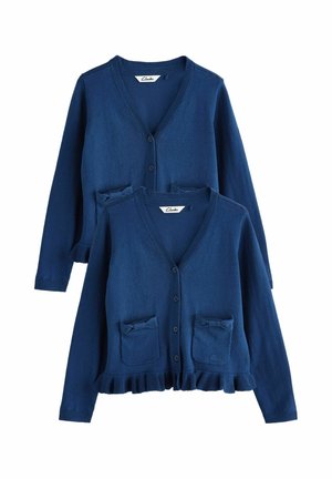 REGULAR FIT - SCHOOL 2 PACK - Cardigan - blue