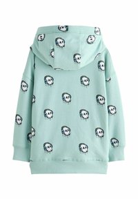 Unselected, mint green skull