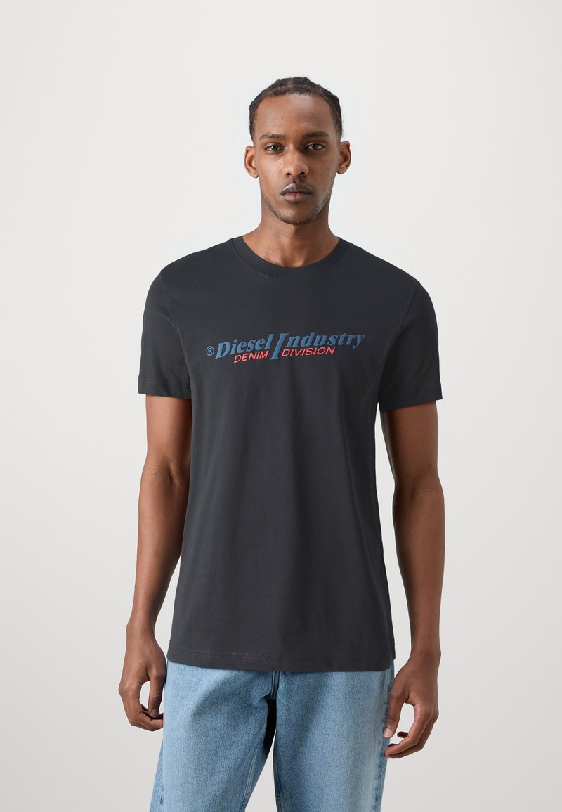 Diesel T-DIEGOR-Q1 - T-shirts print - black