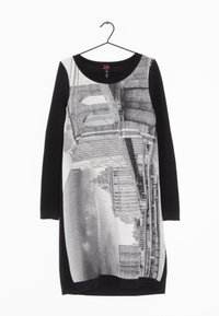 Marc Cain Robe pull - black