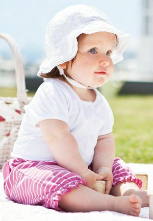 BRODERIE ANGLAISE - Hoed - white