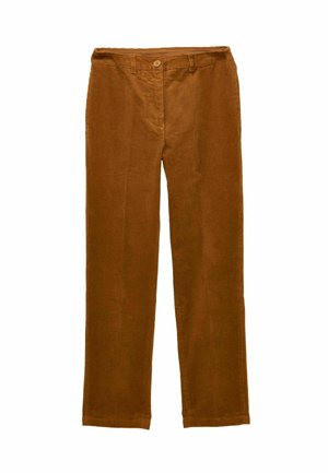 REGULAR FIT - CALLA TAPERED. - Nohavice - tan brown
