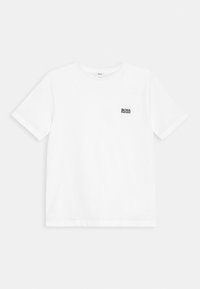 BOSS Kidswear Triko s potiskem - weiß