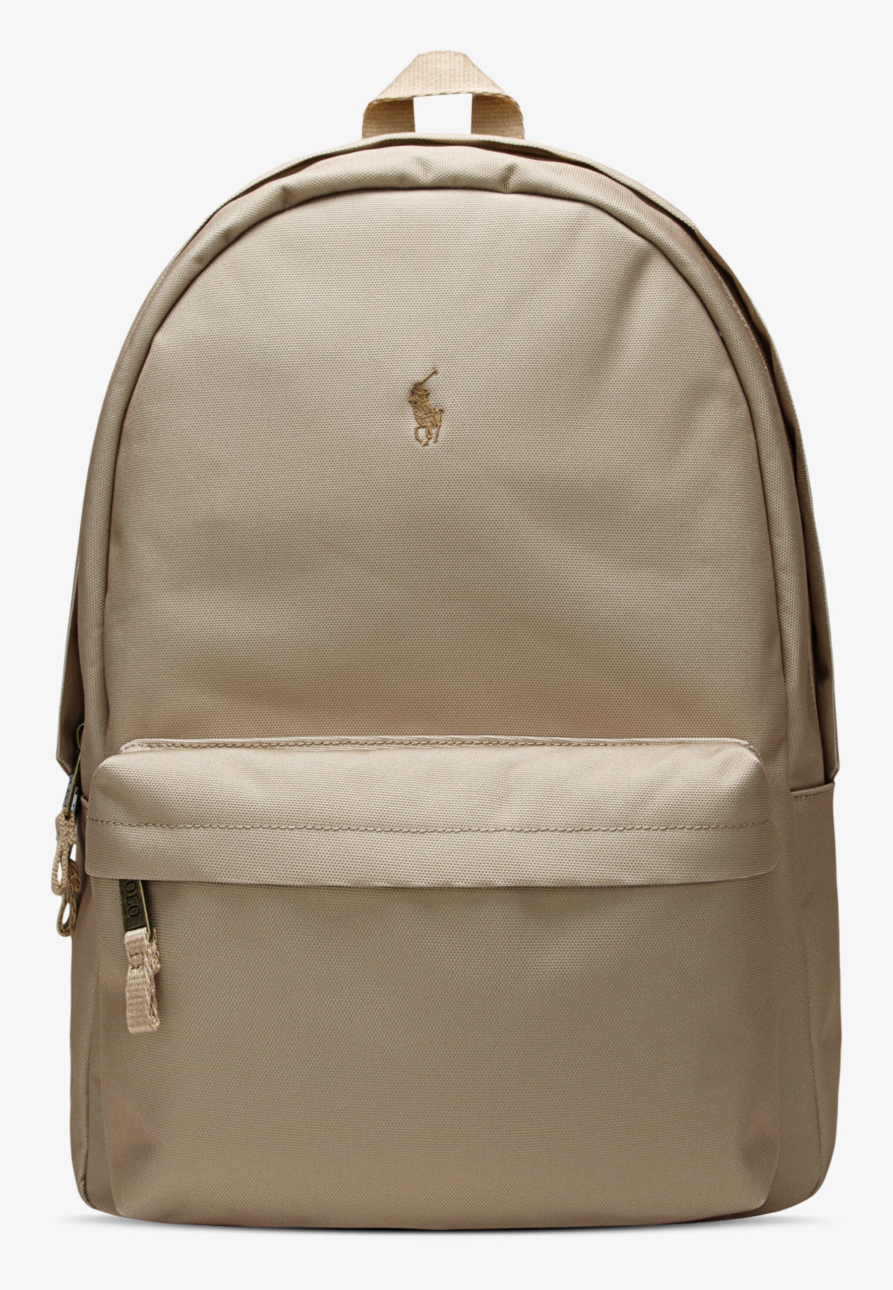 ?Lauren Ralph Lauren khaki backpack?#LRLB Polo Ralph Lauren Canvas Highland Backpack in Natural for  main image 2