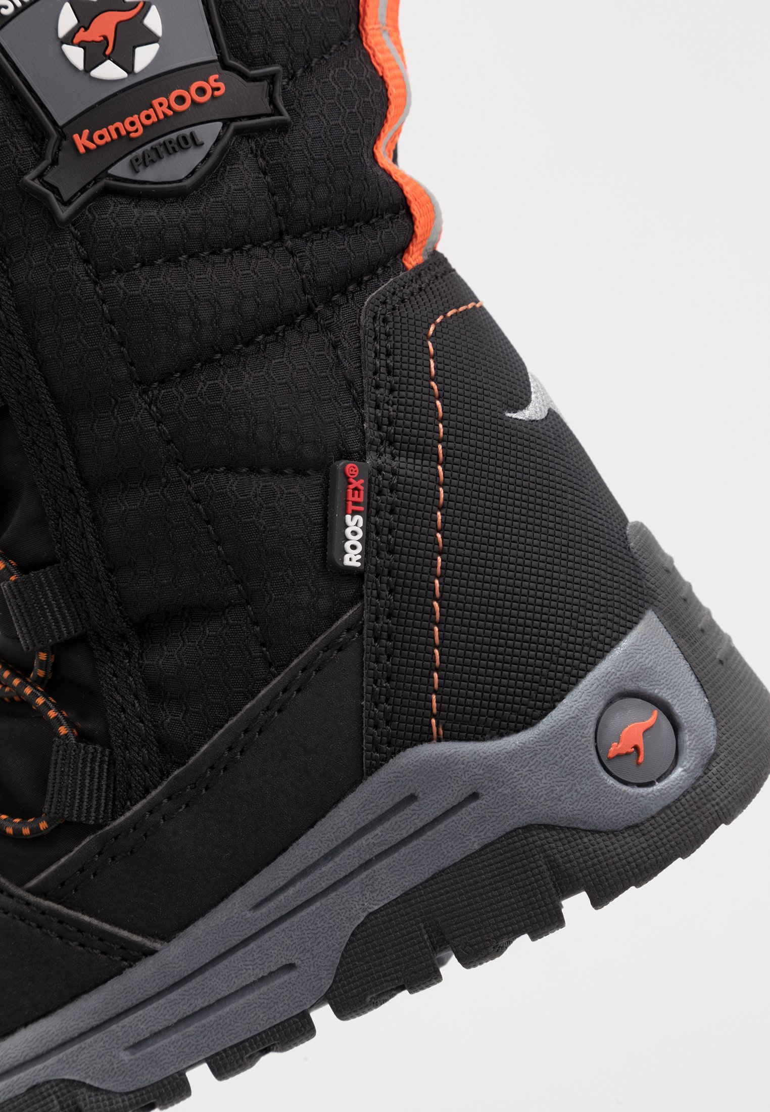 KangaROOS SERGEANT RTX Vinterstövlar jet blackorange KangaROOS SERGEANT RTX Vinterstövlar jet blackorange