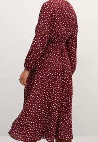 Violeta by Mango Robe chemise - bordeaux