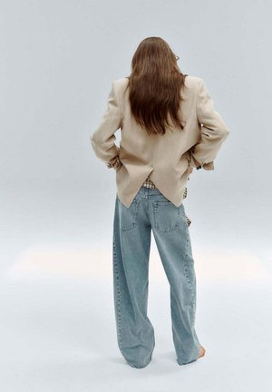 Mango, ADULT - Jean boyfriend - light blue