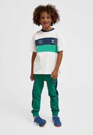 UNISEX - Nyomott mintás póló - marshmallow