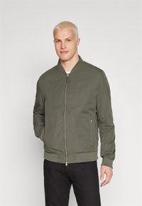 AllSaints - BASSETT - Bombertakki - dull khaki Pienoiskuva 1