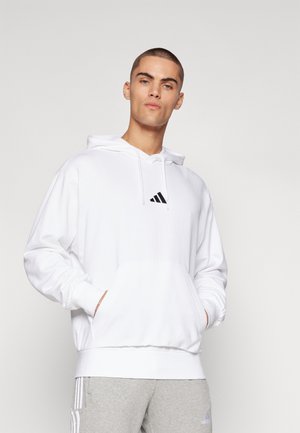 FEELCOZY - Sweat à capuche - white/black