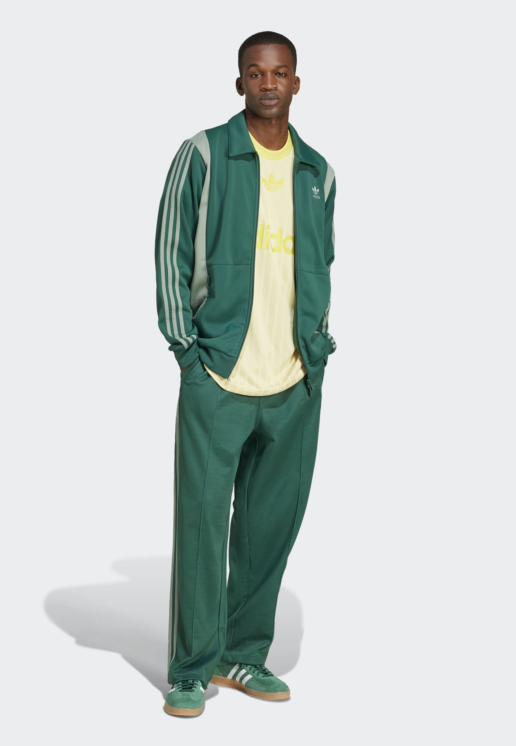 adidas トレーニングパンツ / Collegiate Green アディダス モノグラム トラックパンツ - グリーン | アディダス