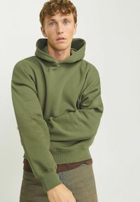 Jack & Jones EINFARBIG - Hoodie - cypress