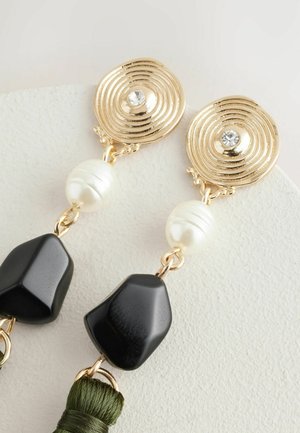 Next, TASSEL DROP - Earrings - khaki green