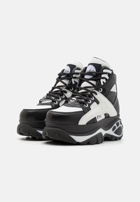 Buffalo Sneakers hoog - black/white