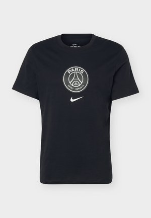 Nike Performance, PARIS SAINT-GERMAIN CREST TEE - Ρούχα για κλαμπ - black