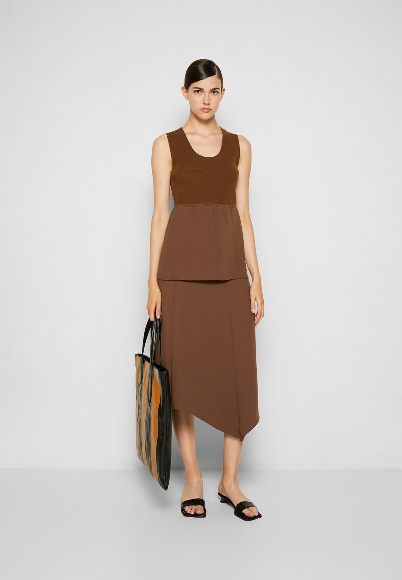 Damen Bekleidung | Theory COMBO FLARE SKIRT A-Linien-Rock cedar/camel - EJ86915 Damen Bekleidung | Theory COMBO FLARE SKIRT A-Linien-Rock cedar/camel - EJ86915
