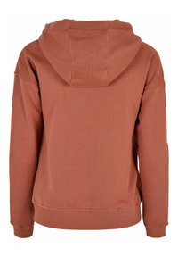 Urban Classics Felpa con zip - terracotta