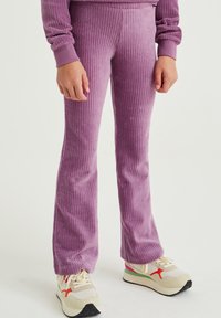 WE Fashion FLARED - Kelnės - pink