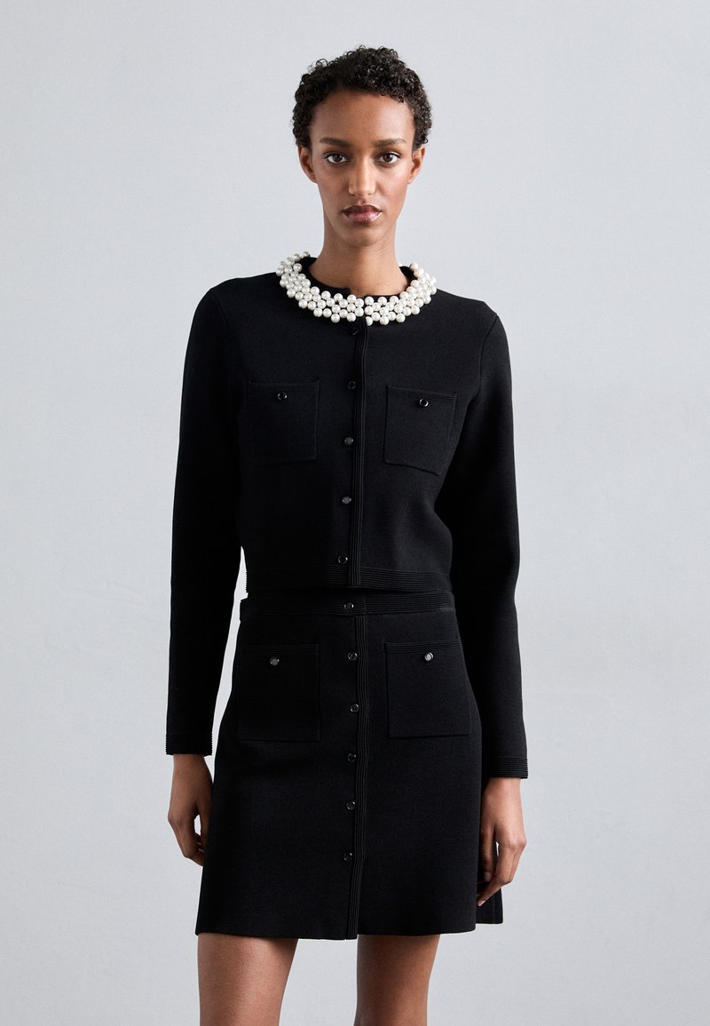 sandro - CARDIGAN - Strickjacke - noir, Vergrößern