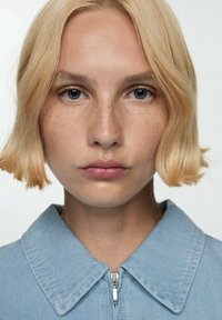 Mango Jakna iz džinsa - light blue