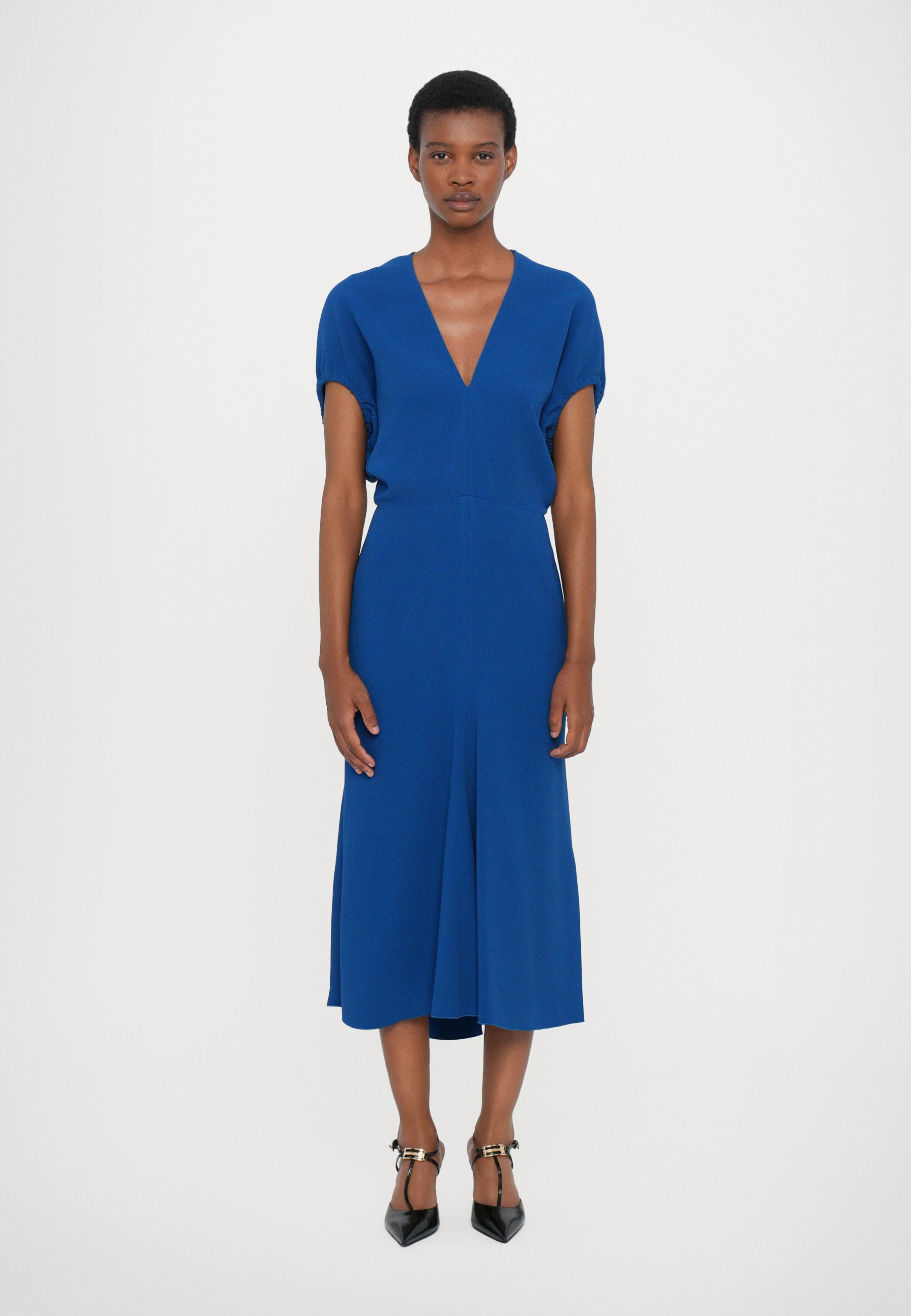 victoria beckham dress blue Gianna Tube Long Maxi Dress – OverStacked