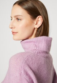 Mos Mosh THORA ROLLNECK - Maglione - lavender herb