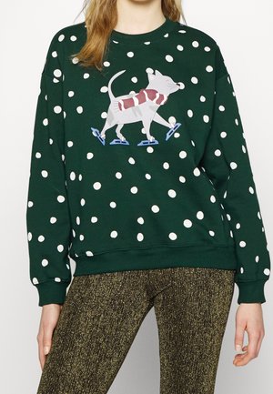 Sweatshirt - dark green