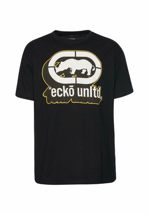 ecko unltd. EMMA - Marškinėliai su spaudiniu - black