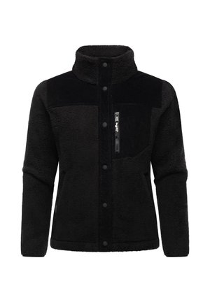 APPOPIS BLOCK - Jachetă din fleece - black