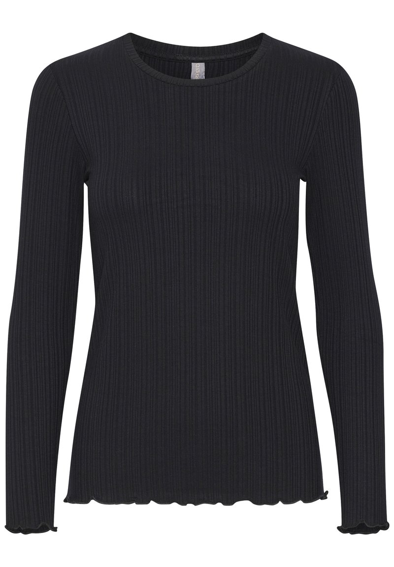 culture Longsleeve zwart