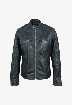 Lee Cooper, BOBI - Veste en cuir - vintage black