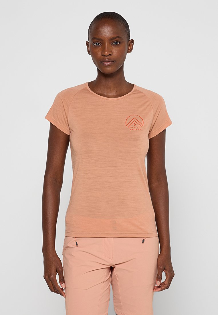SCOTT Sports Sport T-shirt abrikoos SCOTT Sports Sport T-shirt abrikoos