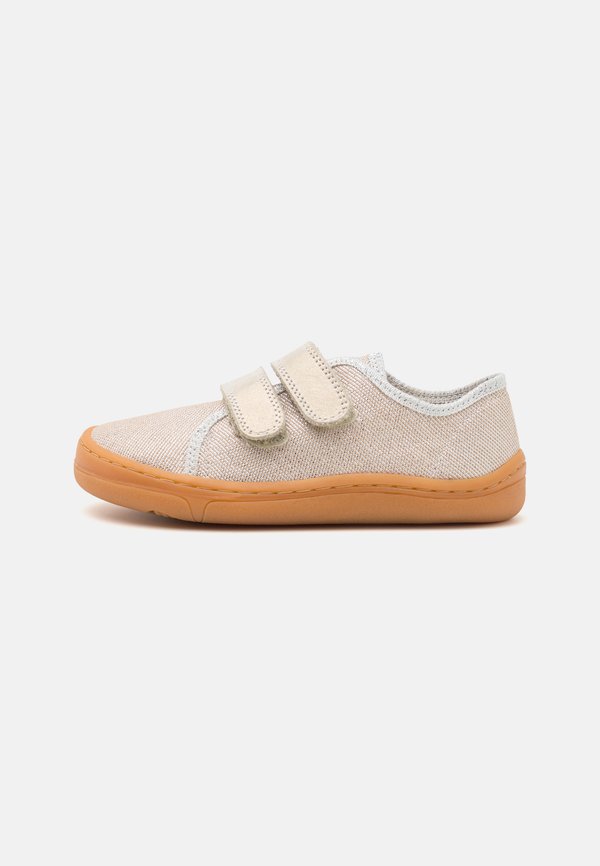BAREFOOT - Touch-strap shoes - gold shine