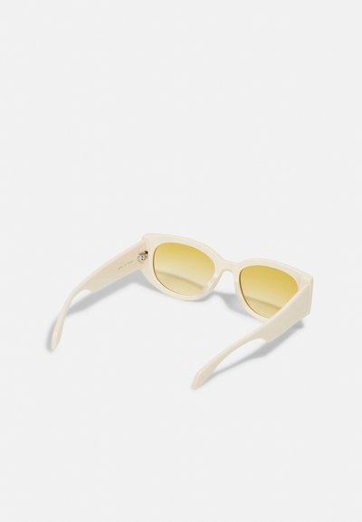 Alexander McQueen Sluneční brýle - white/yellow