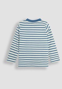 JoJo Maman Bébé TRACTOR APPLIQUÉ POCKET REGULAR FIT - Ilgarankovis viršutinės dalies drabužis - denim