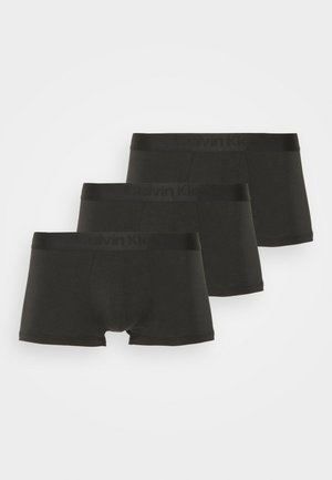 Calvin Klein Underwear, LOW RISE TRUNK 3 PACK CK BLACK - Boxershort - black