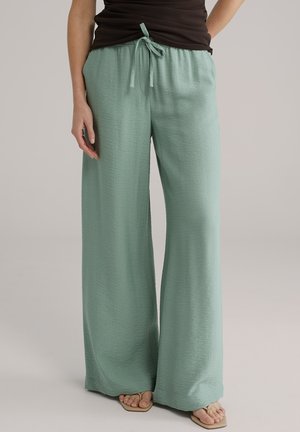 Stoffhose - light green