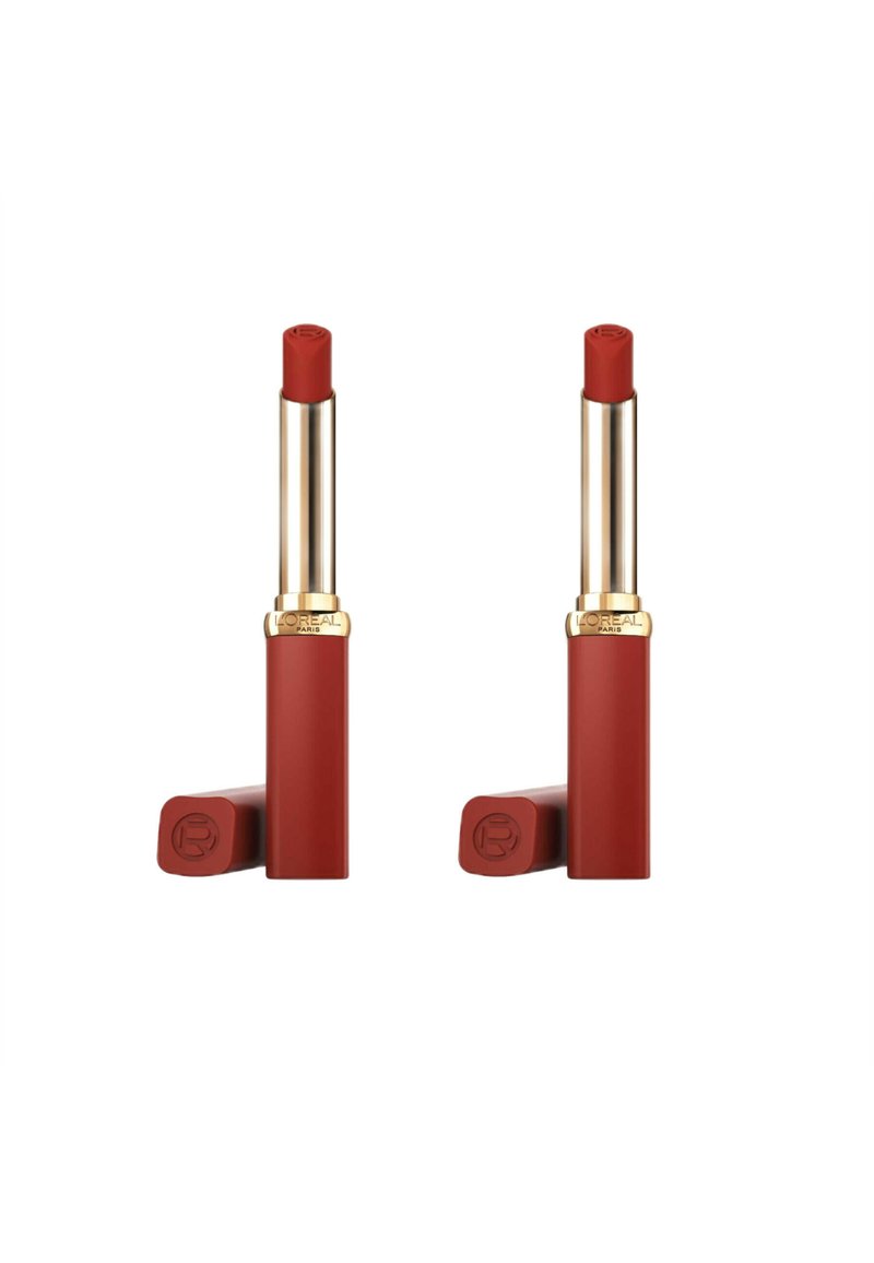 L'Oréal Paris LOT DE 2 - ROUGE À LÈVRES COLOR RICHE VOLUME MATTE - Rouge à lèvres -  orange stand up