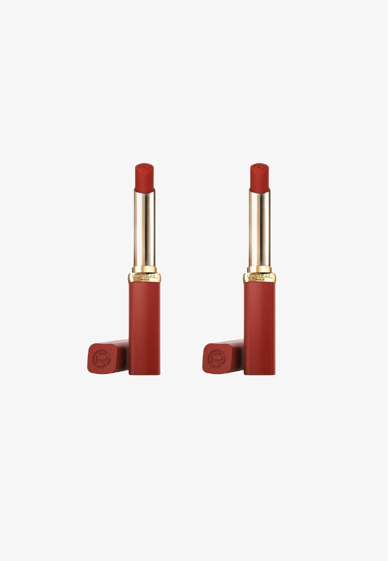 L'Oréal Paris LOT DE 2 - ROUGE À LÈVRES COLOR RICHE VOLUME MATTE - Rouge à lèvres - orange stand up