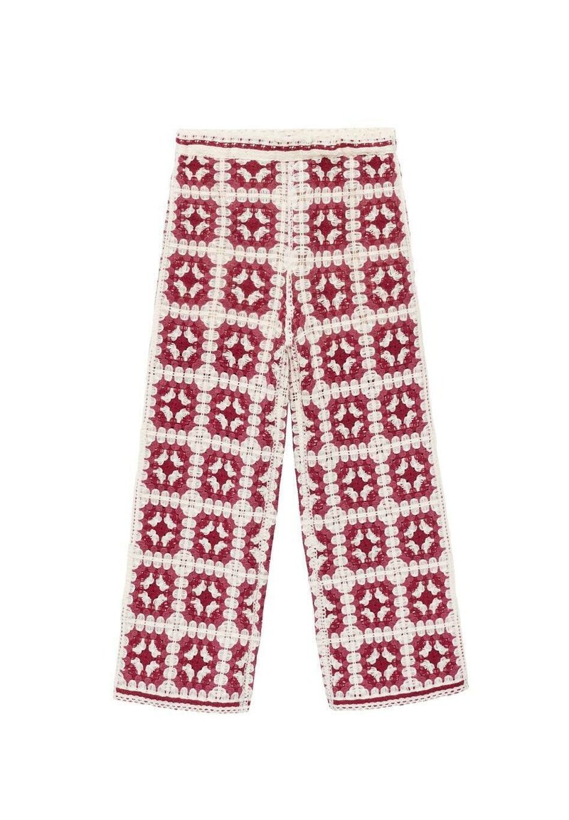 Mango Kids KID - Nohavice - red