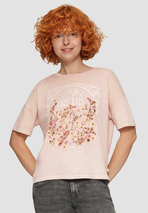 MIT FRONT - T-shirt imprimé - perlmuttrosa