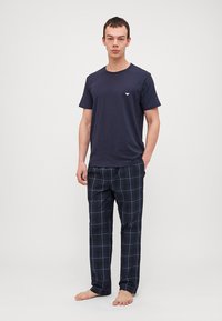 Emporio Armani CREW NECK 2 PACK - Apatiniai marškiniai - white/dark blue